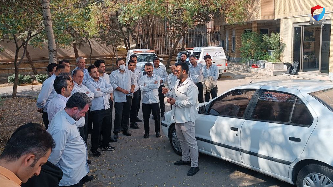 برگزاری دوره آموزشی رانندگی تدافعی شرکت گاز
