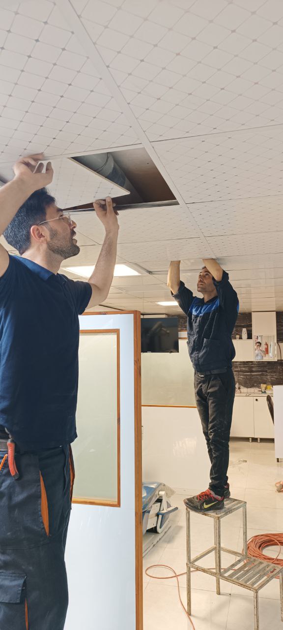 پروژه کیلینیک دنداپزشکی دکتر ناصری